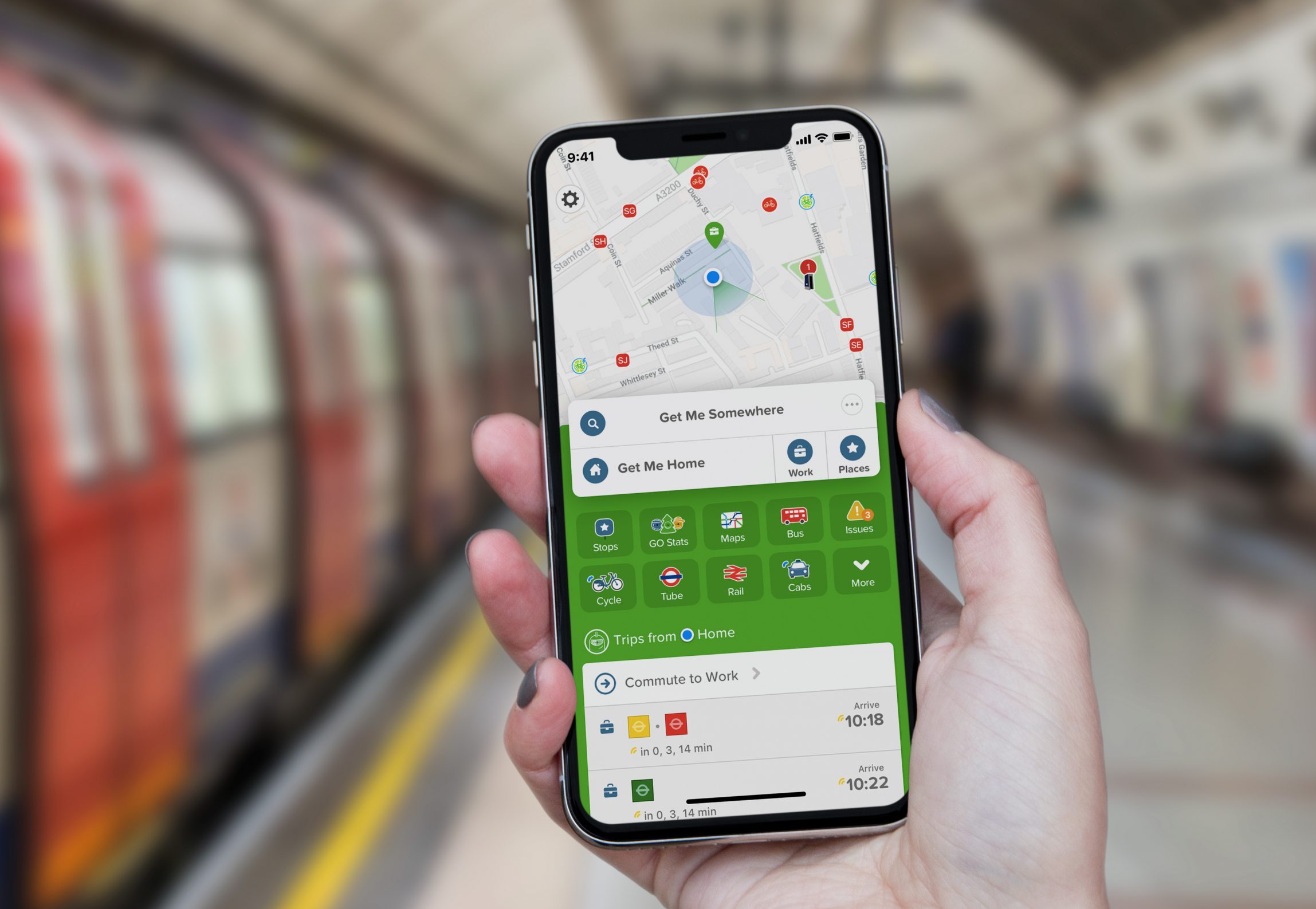 Citymapper Features