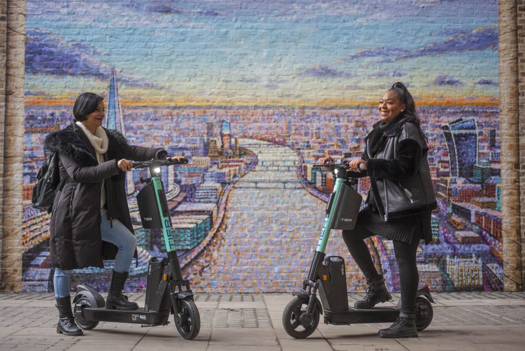 Tier e-scooters women