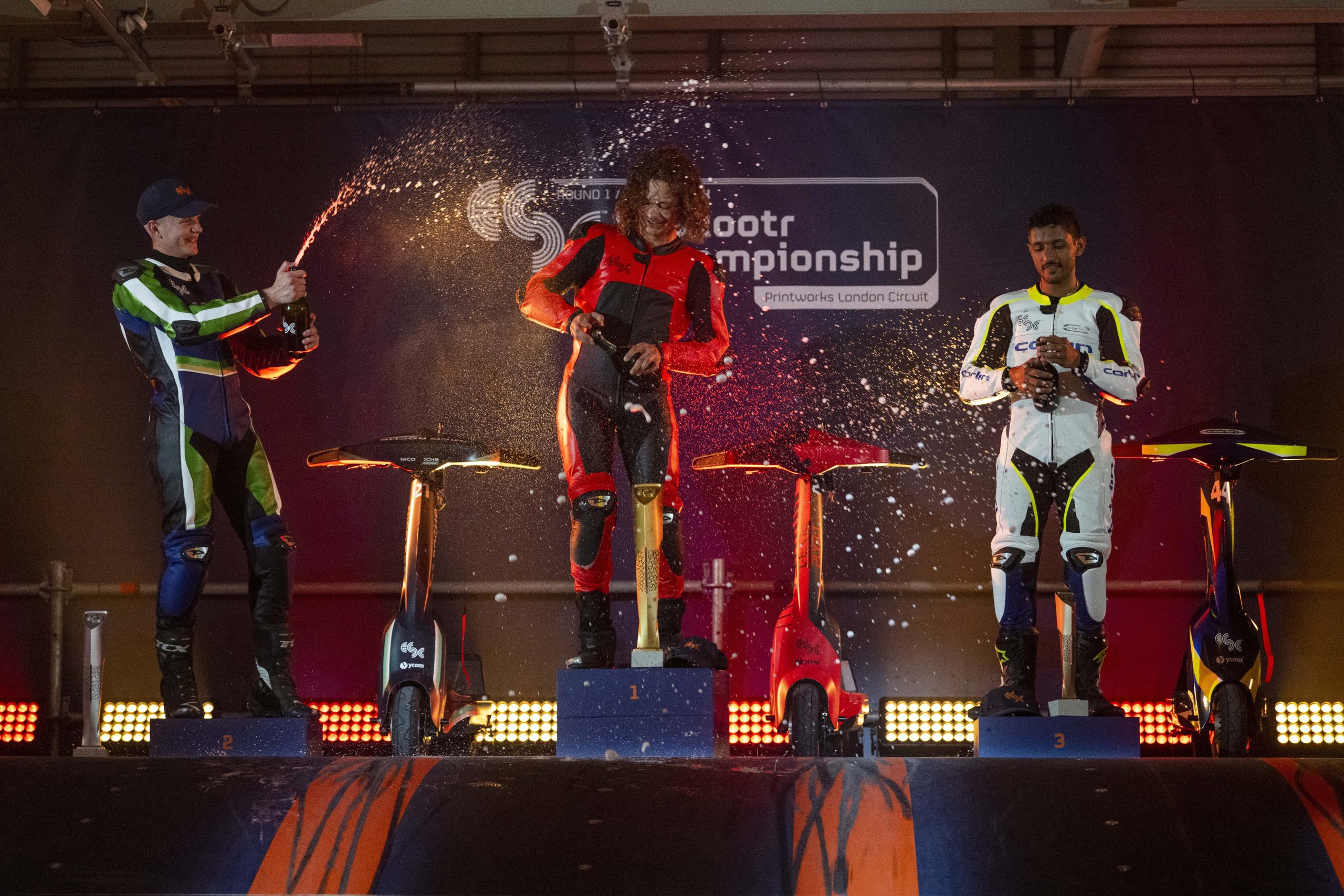 Freestyle scooter rider claims victory in first round of eSkootr Championship