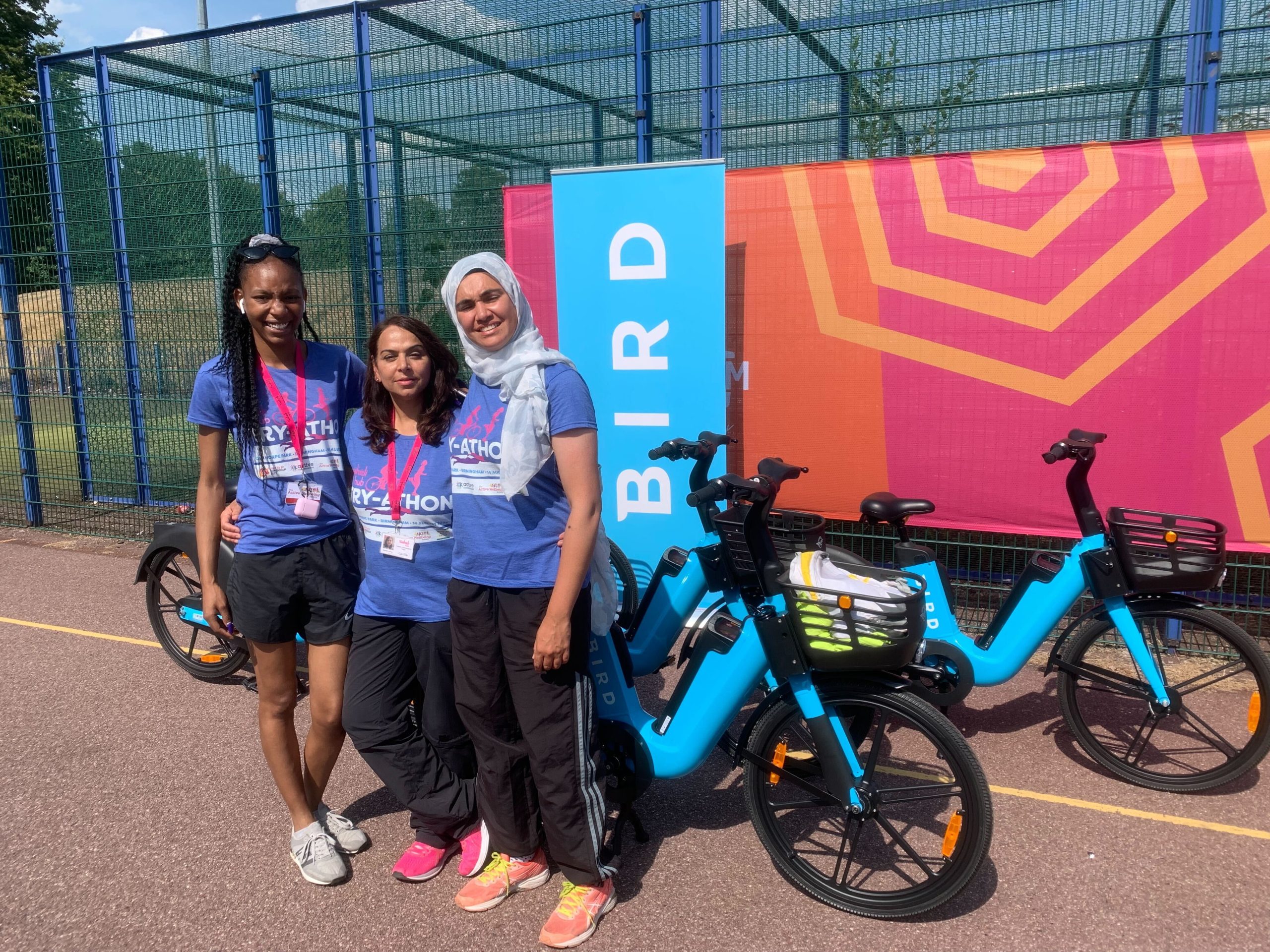 Bird swoops in to support Saheli Hub’s all-female sports day