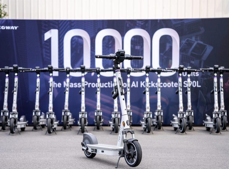 Segway surpasses 10k production milestone for AI-powered e-scooter