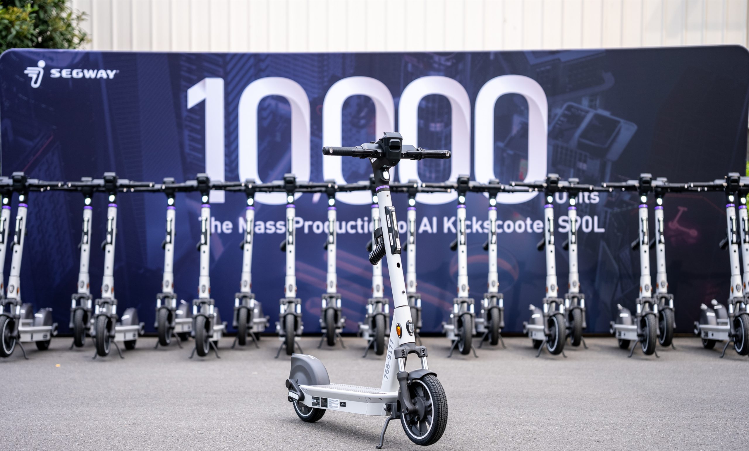 Segway surpasses 10k production milestone for AI-powered e-scooter