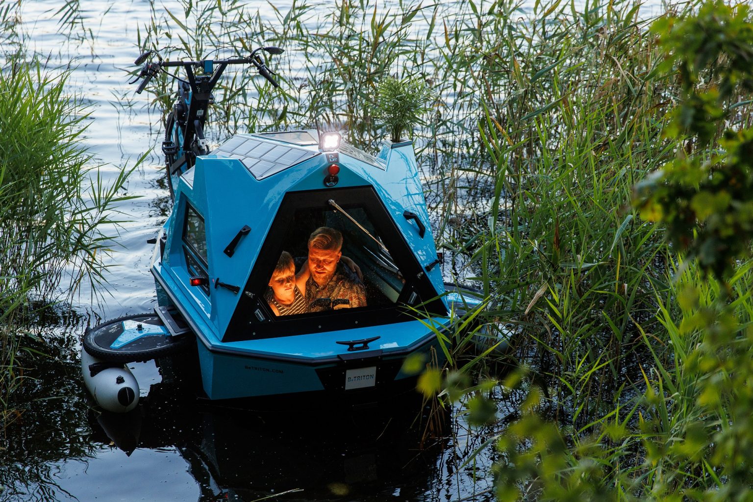 First BeTriton Amphibious Camper Trikes To Launch In March 2023