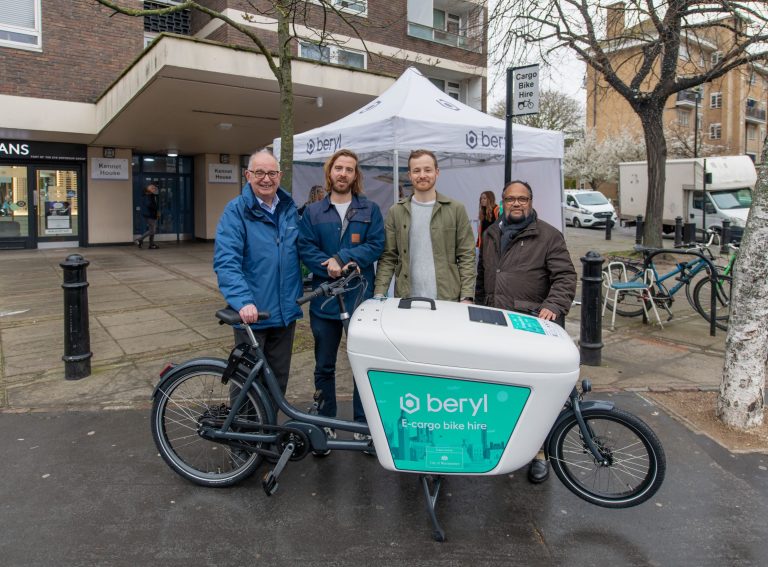 Beryl unveils new e-cargo bike scheme in London