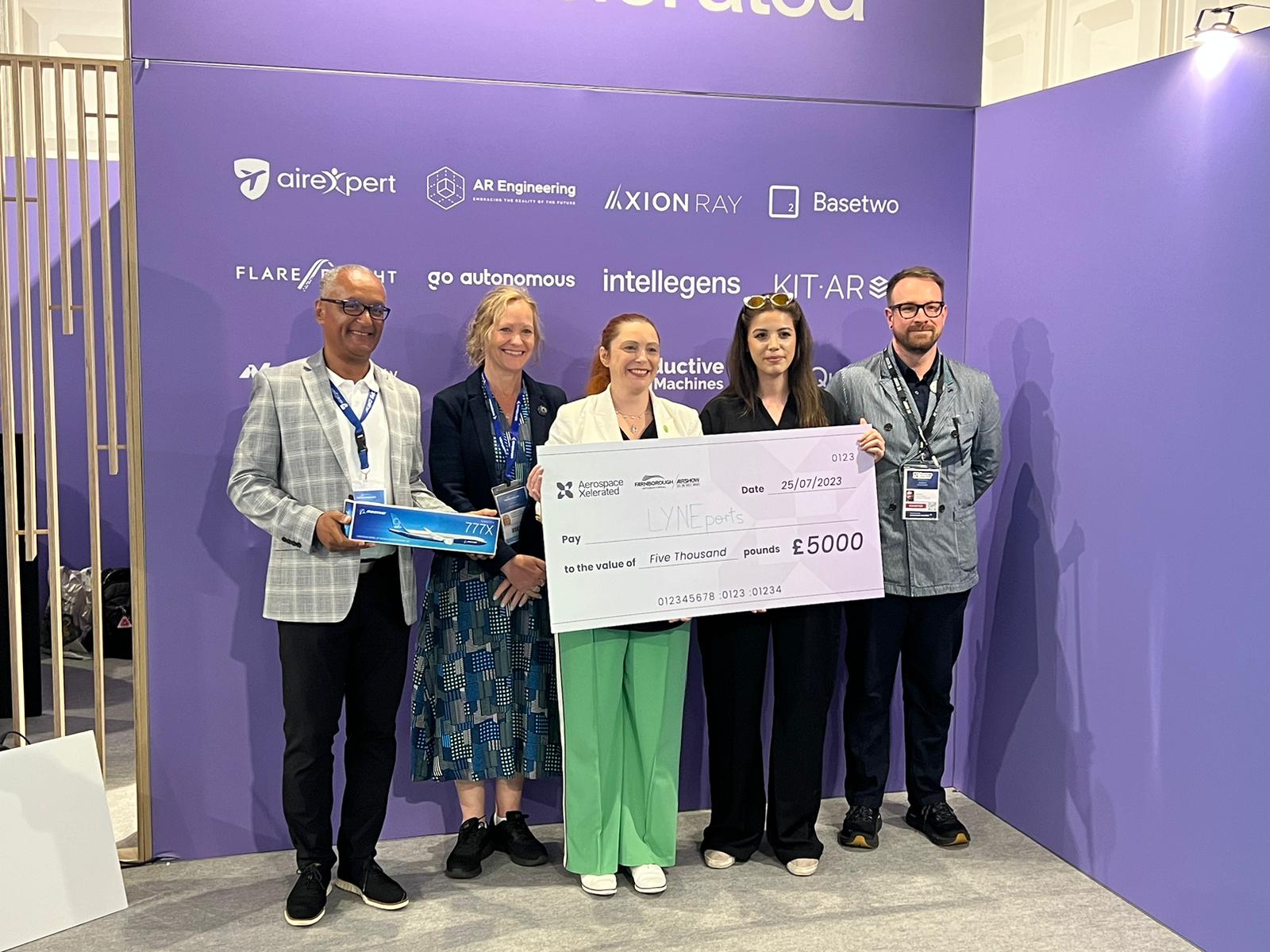 Vertiport planner wins startup competition at Farnborough Airshow