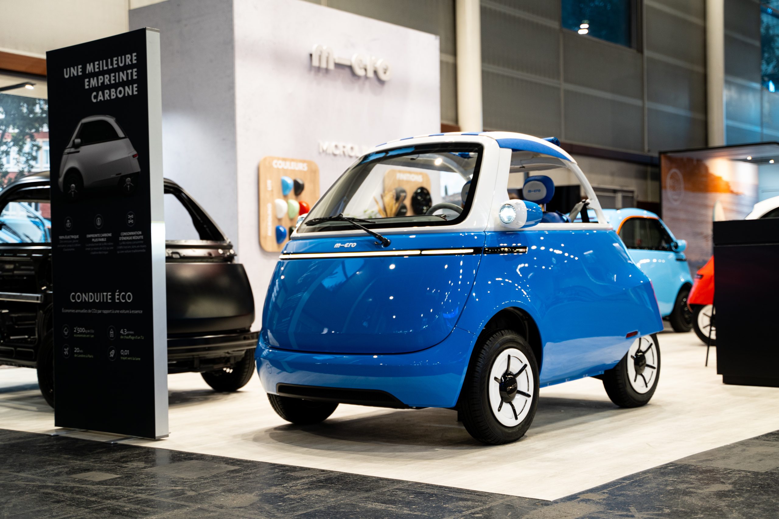 Micro debuts summer cabriolet microcar in Paris