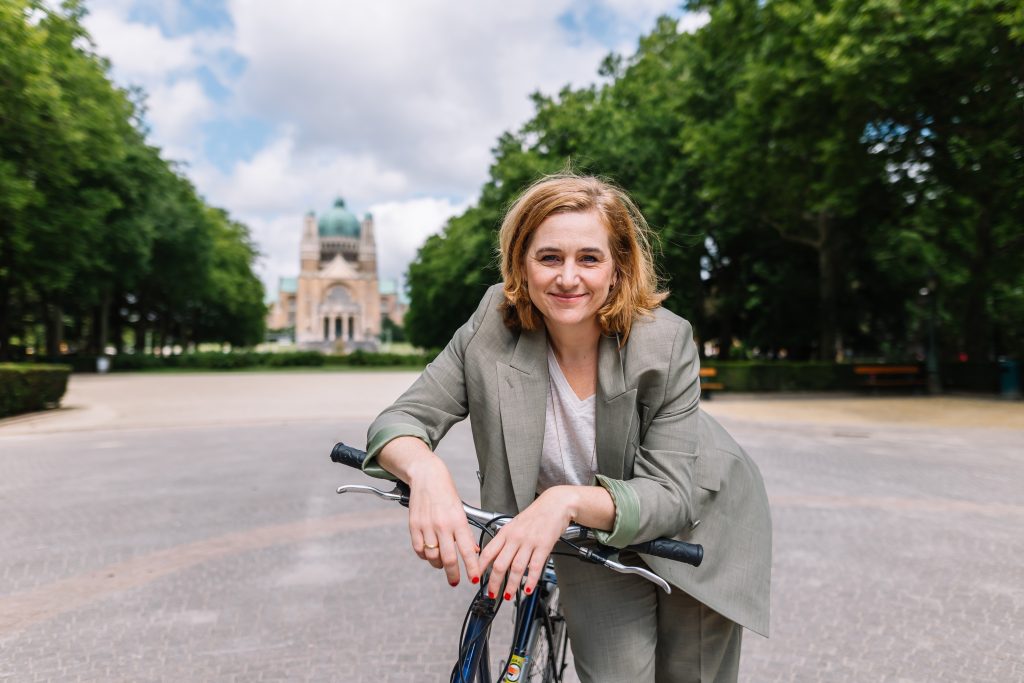 Brussels' Mobility Minister Elke Van den Brandt