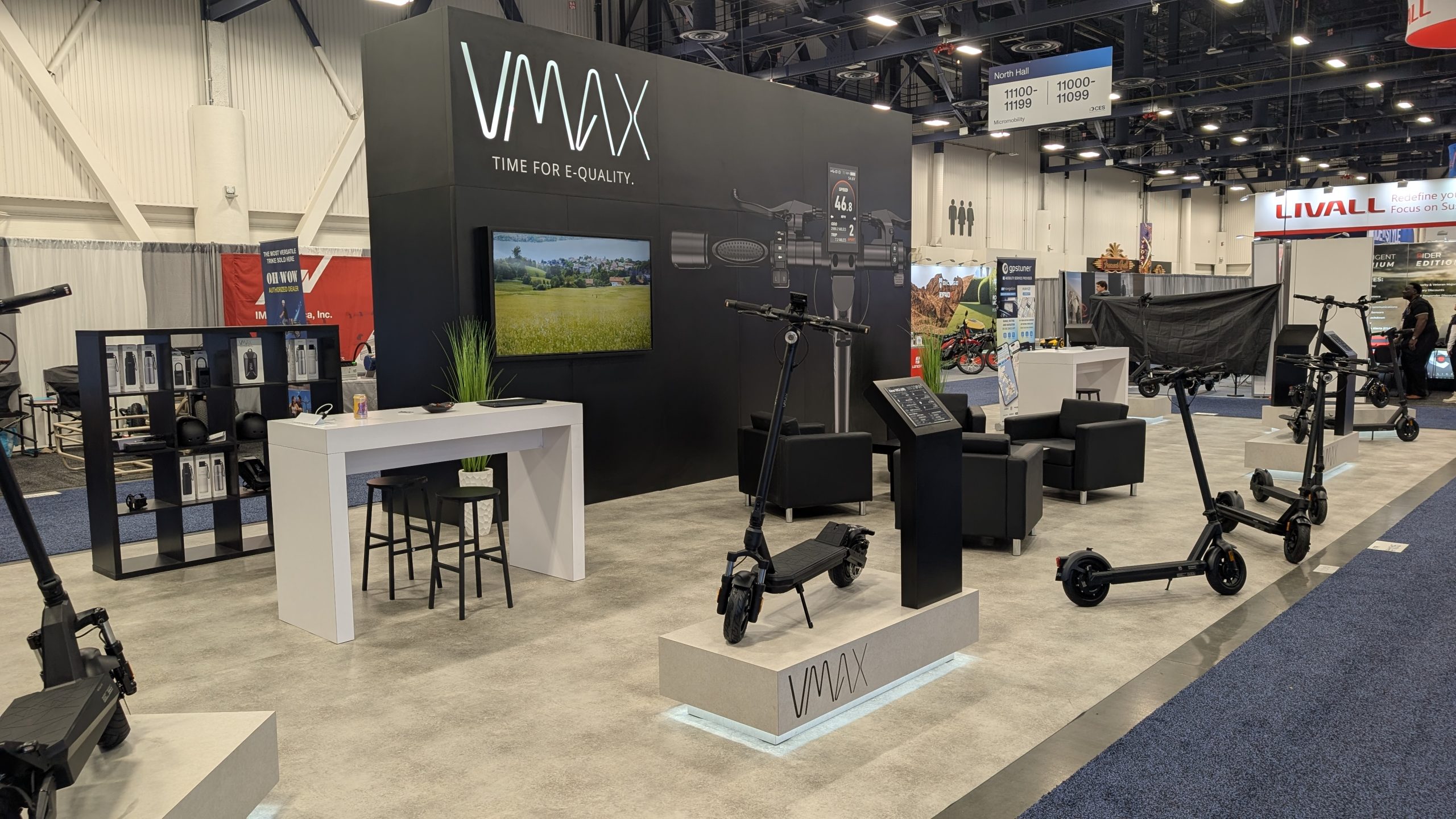 VMAX: six new e-scooters showcased at CES 2025